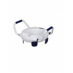 Rialzo WC Alza Water Con Braccioli Senza Coperchio Comodo Wc Standard