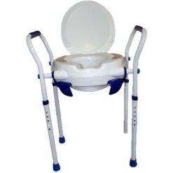 Rialzo WC Alzawater Con Coperchio Con Braccioli Clipper VII Fino A 150kg -Stile Bagno 45302011 3
