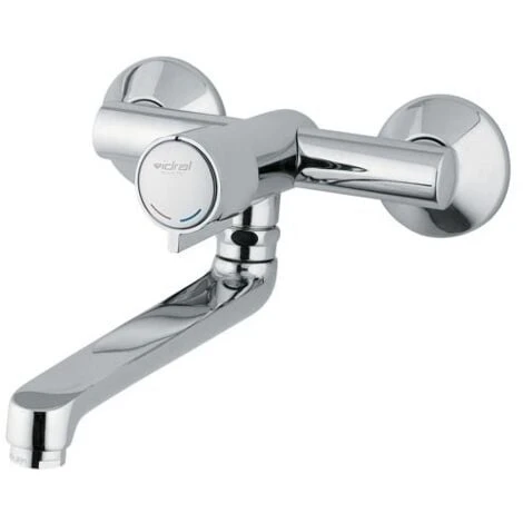 Idral Miscelatore Temporizzato A Parete Con Bocca Girevole Minimal 08135 Cromato Lucido 1 Idral Miscelatore Temporizzato A Parete Con Bocca Girevole Minimal 08135 Cromato Lucido