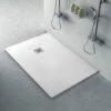 Piatto Doccia In Resina 70x170 Arena Bianco Completo Di Kit Scarico