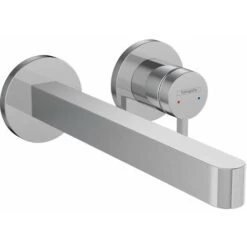 Hansgrohe Finoris - Miscelatore Ad Incasso Per Lavabo, Montaggio A 2 Fori, EcoSmart, Cromo 76050000
