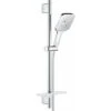 Grohe Rainshower SmartActive Cube - Set Doccetta 130 9,5 L/min, 3 Getti, Asta 600 Mm E Flessibile, Cromo 26584000