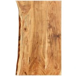 Nova Piano Per Lavabo Bagno In Massello Di Acacia Varie Dimensioni Dimensioni : 100 X 55 Cm