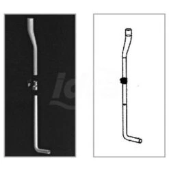 Tubo Scario 50x32x980mm Per Cassetta Esterna Bianco 255353