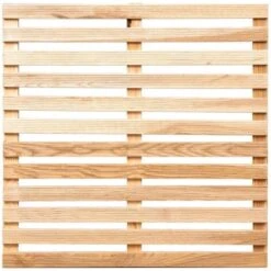 Pedana Doccia In Faggio - Lxp: 70x70 Cm