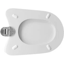 Sedile Wc Per Ideal Standard Vaso Serie Diagonal Larghezza 38 Cm Cerniere Fisse Speciali FORMA 1 Bianco Europeo -Stile Bagno 48391022 3