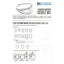 Sedile Wc Per Ideal Standard Vaso Serie Diagonal Larghezza 38 Cm Cerniere Fisse Speciali FORMA 1 Bianco Europeo -Stile Bagno 48391022 5