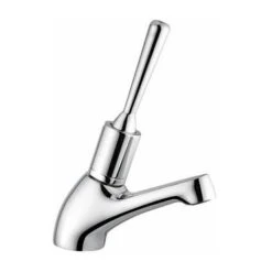 Rubinetto Lavabo Ad Arresto Temporizzato Con Leva Antisvitamento Idral Classic 08011A-08011A/PM Normale