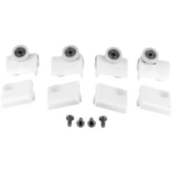 Kit Ricambio Per Ante Scorrevoli Tonde Samo New Cee RIC1079 Bianco