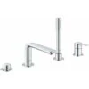 Grohe Lineare - Miscelatore Bordovasca A 4 Fori, Cromato 19577001