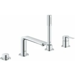 Grohe Lineare - Miscelatore Bordovasca A 4 Fori, Cromato 19577001