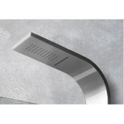 Pannello Doccia Idromassaggio In Acciaio Inox Spazzolato Modello Smeraldo -Stile Bagno 4975900 5