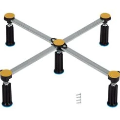 Base Del Vassoio Doccia Ferroplast D5 Gamma Standard Di Regolazione Dell'altezza Standard 125-185 Mm 000145001