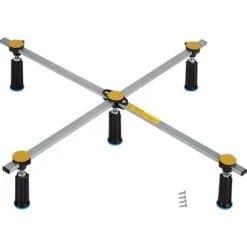 Base Per Vassoio Doccia Ferroplast D5 Standard XL Gamma Di Regolazione Dell'altezza XL 125-115 Mm 000145003