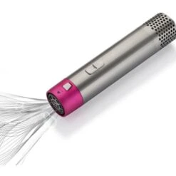 Trade Shop - Spazzola Piastra Arricciacapelli Phon Asciugacapelli 5in1 Multifunzione Ceramica -Stile Bagno 50144672 5