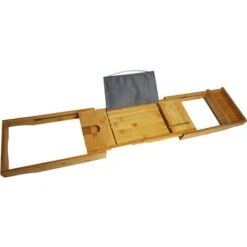 Mensola In Bambu Per Vasca Da Bagno - Allungabile - Momento Spa -Stile Bagno 50254410 4