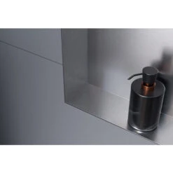 Nicchia Da Parete Senza Telaio In Acciaio Inox Con Ripiano Portaoggetti NT303010X - 30 X 30 X 10 Cm (L X A X P) - Colore Selezionabile Acciaio Satinato -Stile Bagno 50684943 4