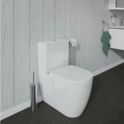 Duravit ME By Starck - WC Monoblocco, Con HygieneGlaze, Bianco Alpino 2170092000 -Stile Bagno 50948843 4