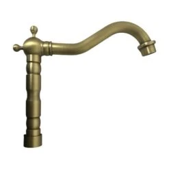 Canna Per Rubinetteria, Bronzata Artistica Vintage