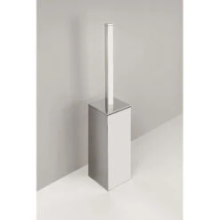 COLOMBO DESIGN Basic Q Porta Scopino Appoggio Cromato Codice Prod: B37060CR