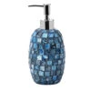 AQUASANIT Crystal Dispenser Vetro Mosaico Blu Codice Prod: QF9120BL