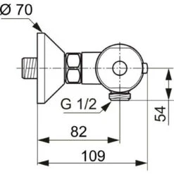 Porcher - Mitigeur Thermostatique Douche Mural Olyos C3 Entraxe 150 +/- 13 Mm 5 Porcher - Mitigeur Thermostatique Douche Mural Olyos C3 Entraxe 150 +/- 13 Mm -Stile Bagno 51512310 3