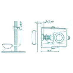 Rubinetto Flash In Ottone TC PRESTO -Stile Bagno 51651556 3