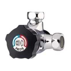 Miscelatore A Parete Presto ALPA Con Manopola Nera PRESTO