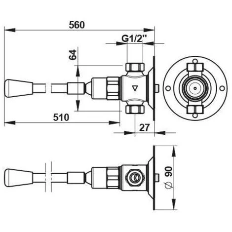 Presto 712 - Trasmissione Femorale Da 565 Mm PRESTO 2 Presto 712 - Trasmissione Femorale Da 565 Mm PRESTO - immagine 2