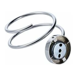 Supporto Per Asciugacapelli Supporto Per Asciugacapelli Supporto Per Parete In Alluminio Asciugacapelli A Spirale Supporto A Molla Acciaio Inossidabile SUS304 -Stile Bagno 52007229 4