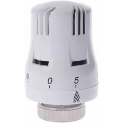 Valvole Pneumatiche Di Controllo Della Temperatura Del Sistema Di Riscaldamento Della Valvola Del Radiatore Di LangRay, Testa Di Ricambio Standard Per La Valvola Del Radiatore Termostatico