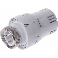 Valvole Pneumatiche Di Controllo Della Temperatura Del Sistema Di Riscaldamento Della Valvola Del Radiatore Di LangRay, Testa Di Ricambio Standard Per La Valvola Del Radiatore Termostatico -Stile Bagno 52013622 5