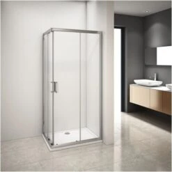 Box Doccia Angolare Con Vetro Trasparente - 70x90 Cm -Stile Bagno 52802965 4