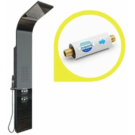 Colonna Doccia Jungle 4 Funzioni Acciaio Inox Anticalcare Getto A Cascata 1 Colonna Doccia Jungle 4 Funzioni Acciaio Inox Anticalcare Getto A Cascata