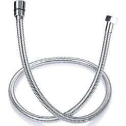 ONECE Tubo Flessibile Doccia 1.2 M In Acciaio Inox, Cavo Soffione Universale, Antitorsione, Adatto A Tutti I Soffione Doccia, Interfaccia Universale Standard (G1/2)