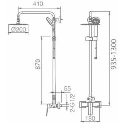Colonna Doccia Art Imex BDAR025 -Stile Bagno 53286408 4