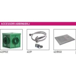 BEL-FER 42/D3 DOCCIA SOLO ACQUA FREDDA Rosso -Stile Bagno 53358505 5