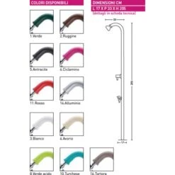 BEL-FER 42/D4 DOCCIA CON MISCELATORE Tortora -Stile Bagno 53358530 4