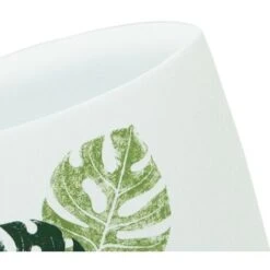 Bicchiere Porta Spazzolini In Poliresina - Serie Leaf -Stile Bagno 53540681 3