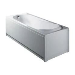 Vasca Rettangolare Senza Idromassaggio Con Pannelli 160x70cm - Milo