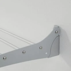 Foxydry Fold, Stendino Da Parete, Stendibiancheria A Muro Autoportante, Stendino A Scomparsa In Alluminio E Acciaio 120x50x10 Cm -Stile Bagno 53661087 3