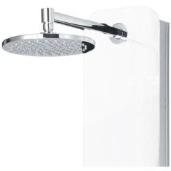 Parete Doccia Attrezzata Multifunzione Modello Bali Bianco Lucido -Stile Bagno 53805761 3