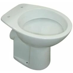 Roca - Vaso Scarico A Parete In Ceramica Bianco - Serie: Fayans Set 1