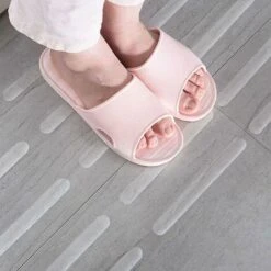 SLIDE DOCCIA : Set Di 5 Strisce Trasparenti Antiscivolo Per Doccia E Vasca Da Bagno -Stile Bagno 54005666 3