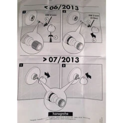 Ricambio Maniglia Termostatica Box Hansgrohe 36391000 -Stile Bagno 54044329 3