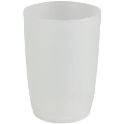 Wenko Bicchiere Porta Spazzolino In PP Bianco Arktis