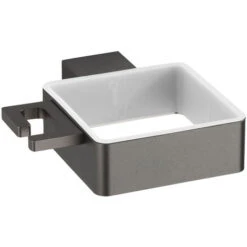 Wenko Porta Asciugacapelli Montella Antracite -Stile Bagno 54178788 5