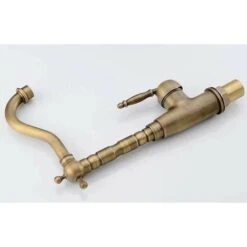 RUBINETTO DA LAVABO BONA OLD GOLD HIGH -Stile Bagno 54295143 4