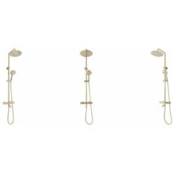 SET DOCCIA CON TERMOSTATATO LUNGO GOLD -Stile Bagno 54295153 3