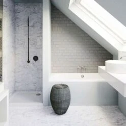 SET DOCCIA REA LUGANO BLACK + BOX -Stile Bagno 54295357 3